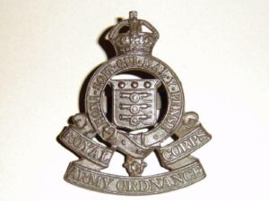 ROYAL ARMY ORDNANCE CORPS KC, OSD bz c/b
