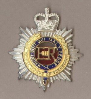 ROYAL ARMY SERVICE CORPS QC Sil.Pl.Gilt.Enamel.