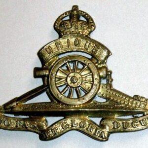 ROYAL CANADIAN ARTILLERY KC g/m cap badge