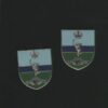 ROYAL SIGNALS cuff links CAP BADGE enamel QC