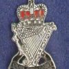ROYAL ULSTER RIFLES lapel badge CAP BADGE enamel