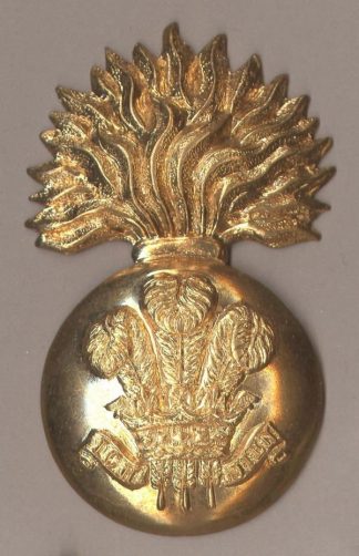 ROYAL WELSH FUSILIERS OR'S Glengarry badge g/m