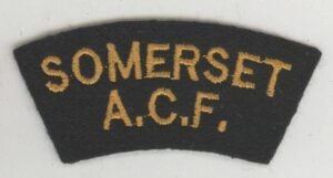 SOMERSET C.C.F. cloth s/t  embroid. yellow/black