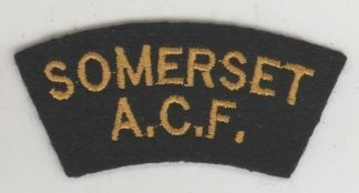 SOMERSET C.C.F. cloth s/t  embroid. yellow/black