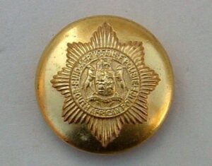 SOUTH AFRICA POLICE 25mm ORS BRASS BUTTON