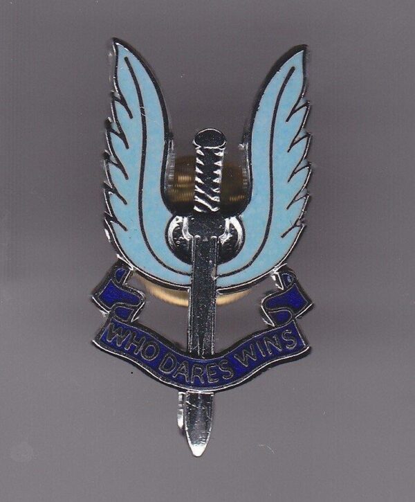 Special Air Service Lapel Badge, Enamel Cap Badge