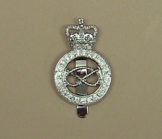 AFFORDSHIRE POLICE QC Chrome  cap badge