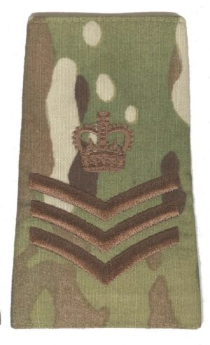 STAFF SERGEANT - MULTICAN camouflage rank slide
