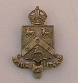 ST PAULS SCHOOL, LONDON W.14 , g/m cap badge
