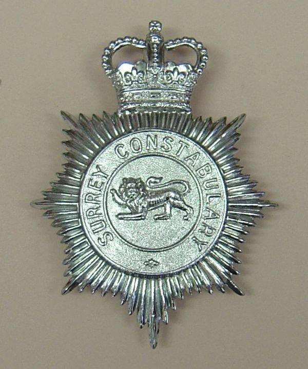 SURREY CONSTABULARY QC Chrome HP