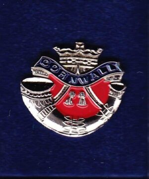 DUKE OF CORWALLS LIGHT INFANTRY - LAPEL BADGE