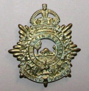ELGIN REGIMENT KC g/m or's cap badge