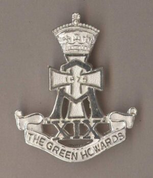 GREEN HOWARDS - Post Brigades Officer sil.pl.