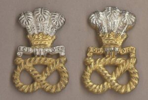 HE NORTH STAFFORDSHIRE REGIMENT' sil.pl pair