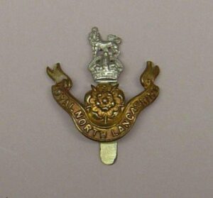 LOYAL REGIMENT KC 1922-53 bi-m cap badge