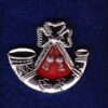 RIFLES lapel badge CAP BADGE enamel QC