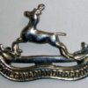 ROYAL CANADIAN DRAGOONS cap badge plated