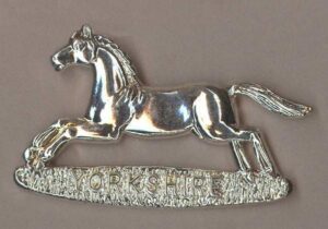 THE YORKSHIRE REGIMENT' cap badge silver plate