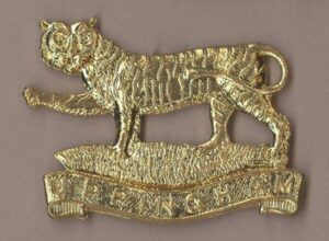 PINGHAM school O.T.C. 'brass' or's cap badge r/s