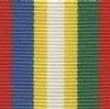 SOLOMON ISLANDS Disciplined Forces 10th Anniversary Medal Ribbon f/s