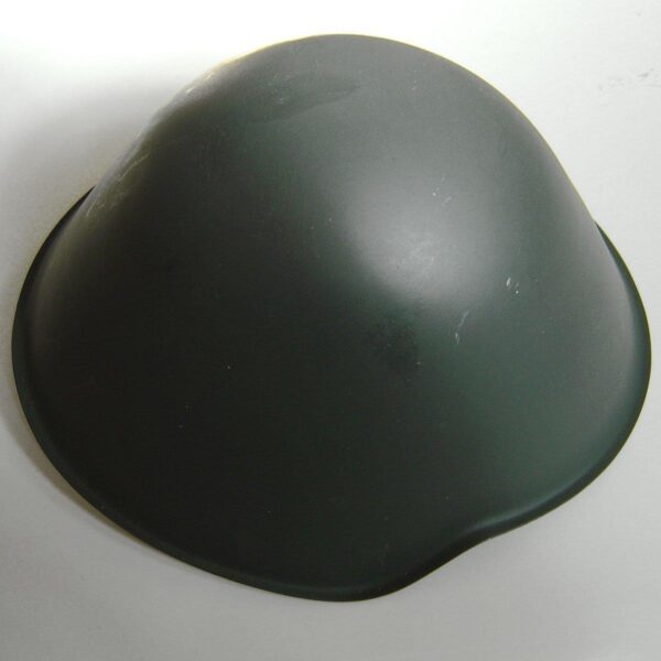 East German (D.D.R.) Army Steel Combat Helmet complete