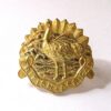 KINGS COLONIALS - BRITISH AFRICAN g/m OR's cap badge re-strike
