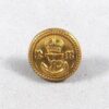 ROYAL NAVY RESERVE KC 17mm Gilt Officer's Button - roped edge plain background.