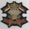 9TH/12TH LANCERS bullion wire embroidered Blazer badge