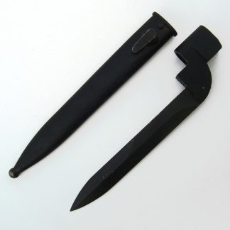 SOUTH AFRICA No.9 Style Socket Bayonet for No.4 Lee-Enfield Rifle, M.3 style knife blade with Scabbard
