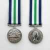 ROYAL NAVAL FLEET RESERVE MEDAL - Miniature Medal ERII