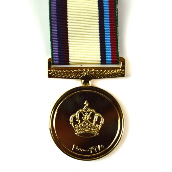 Oman The Glorious 30th National Day Medal, Full Size with Crown Emblem - Image 2