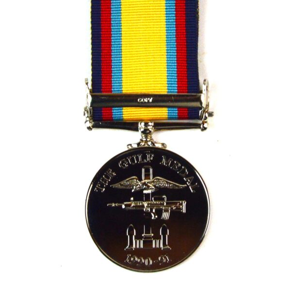 Gulf War Medal (1990-91), Full Size Die-Struck Copy w/ Clasp - Image 2