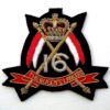 The 16th The Queen's Lancers Bullion Embroidered Blazer badge