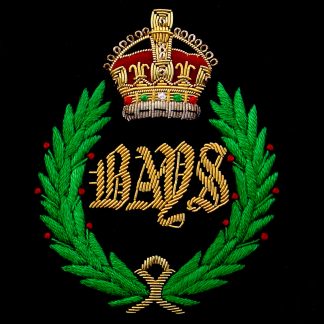 The 2nd Dragoon Guards (Queen's Bays) Bullion Embroidered Blazer badge