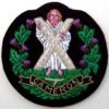 The Queen's Own Cameron Highlanders Bullion Embroidered Blazer badge