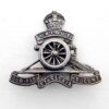 ROYAL ARTILLERY KC sweetheart broach H.M. Silver 31mm h x 36mm w
