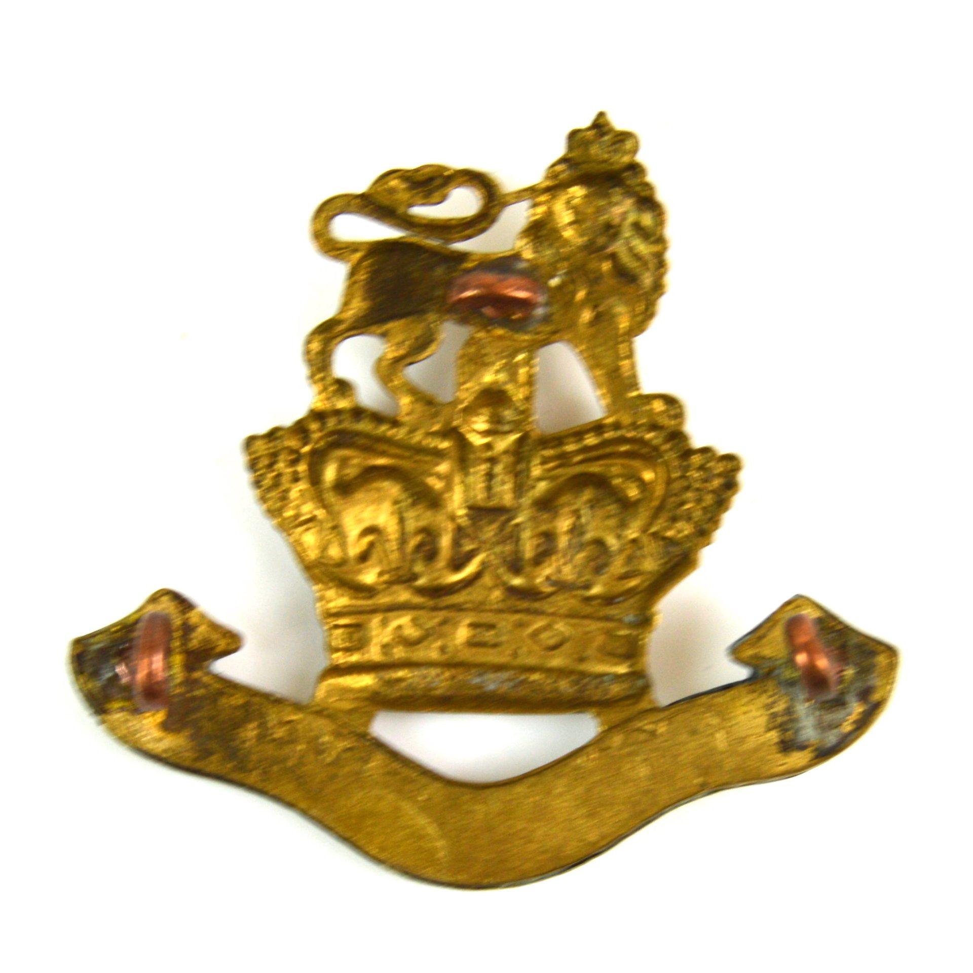 1st Royal Dragoons (1898-1903 Pattern) Cap Badge, Restrike - Image 2