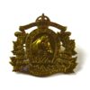 16th/22nd Saskatchewan Horse (1940-43 Pattern) Cap Badge, King's Crown, Original