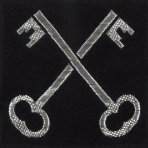 British 2nd Infantry Division Embroidered Patch