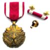 US Meritorious Service Medal complete in case, full size medal