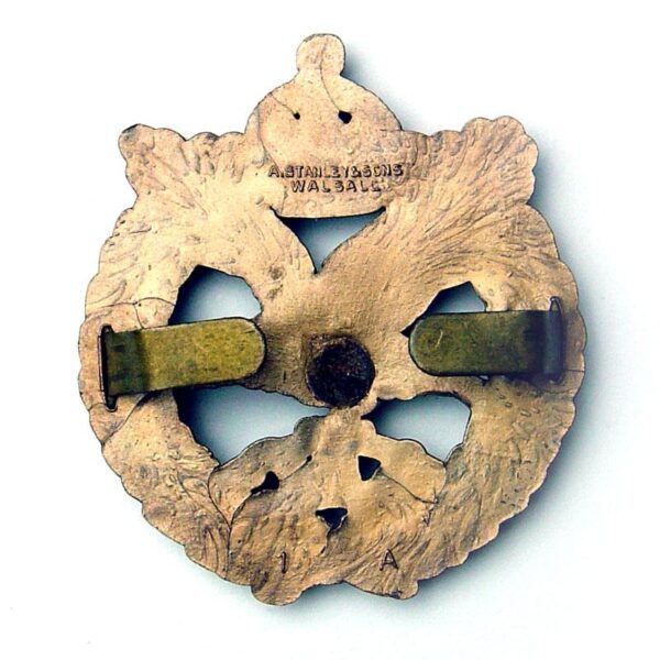 AAC KC WWII plastic cap badge