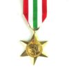 Italy Star Replacement Medal, Full Size