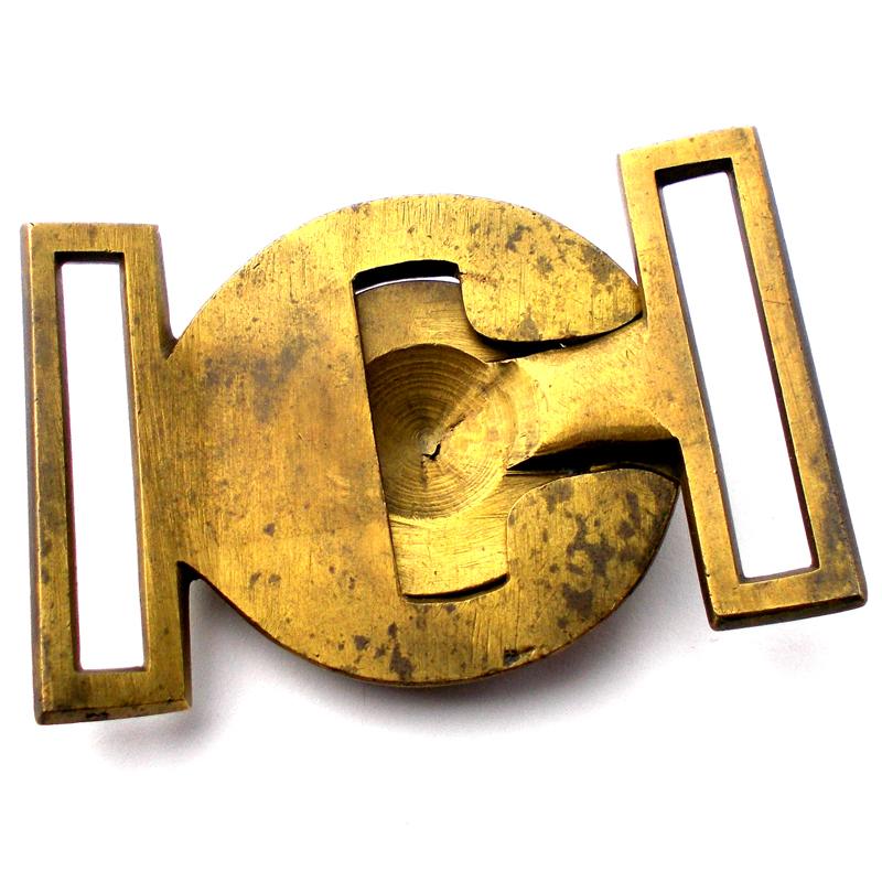 COLONIAL REGIMENT GENERAL SERVICE OR'S BUCKLE QVC Brass original - Image 2