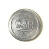 Imperial German Infantry Button, White Metal (21mm)