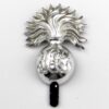 HAC Infantry Fused-Grenade OR's cap badge white metal restrike