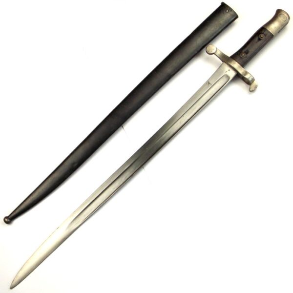 Portugese M1885 Guedes & M1886 Kropatschek Rifle Bayonet - Image 4