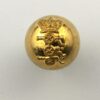 ROYAL REGIMENT of ARTILLERY QVC 'Three Cannons' Officers 14.5mm Gilt Ball Button 'Jennens & Co. London'