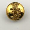 ROYAL REGIMENT of ARTILLERY QVC 'Three Cannons' Officers 19.5mm Gilt Tunic Button 'Jennens & Co. London' (Copy)