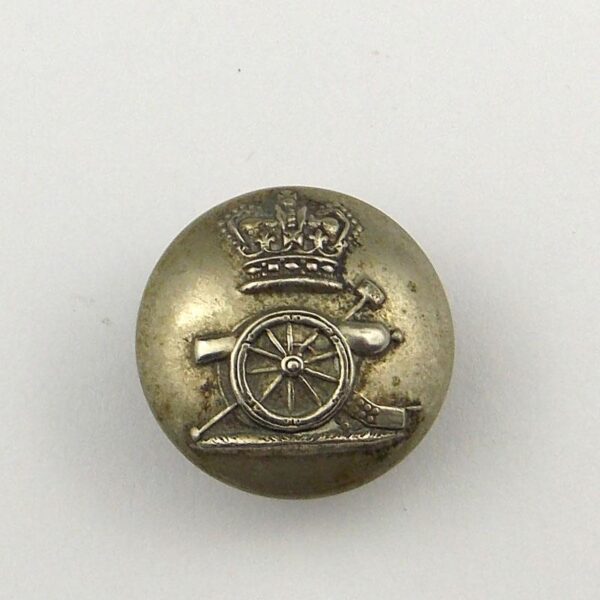 ROYAL ARTILLERY QVC 14mm Volunteer OR's w/m Button 'Compton & Son'