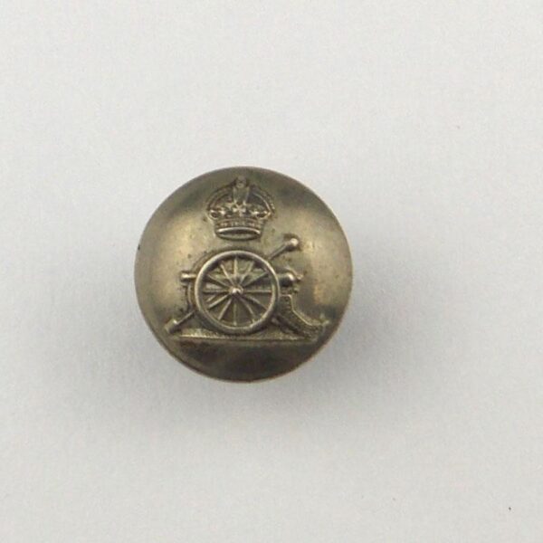 ROYAL ARTILLERY KC 15mm Volunteer OR's w/m Button 'J.Gaunt & Son Ltd., London'